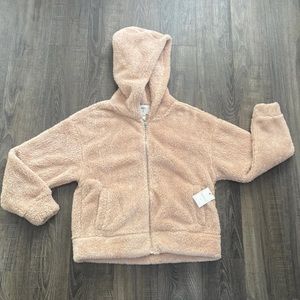 Sherpa/Fuzzy Jacket, Size Large